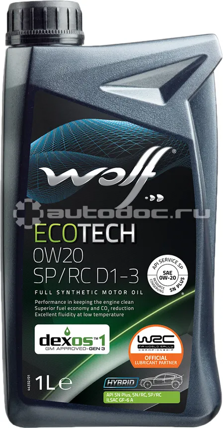 WOLF ECOTECH 0W20 SP | RC D1-3