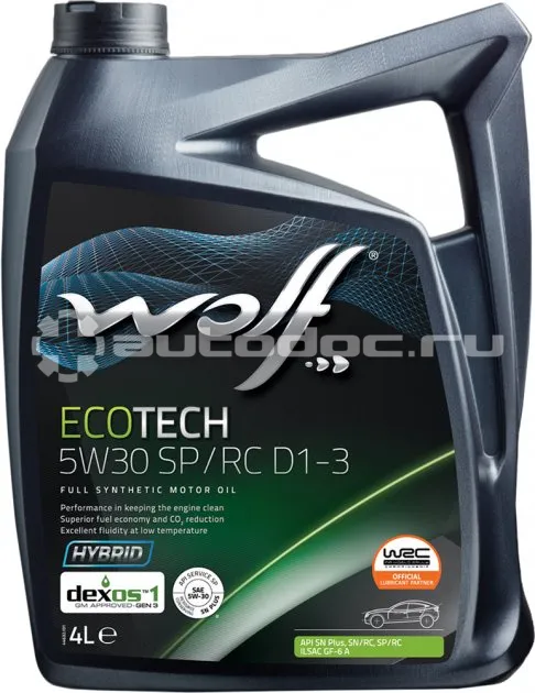 WOLF ECOTECH 5W30 SP | RC D1-3