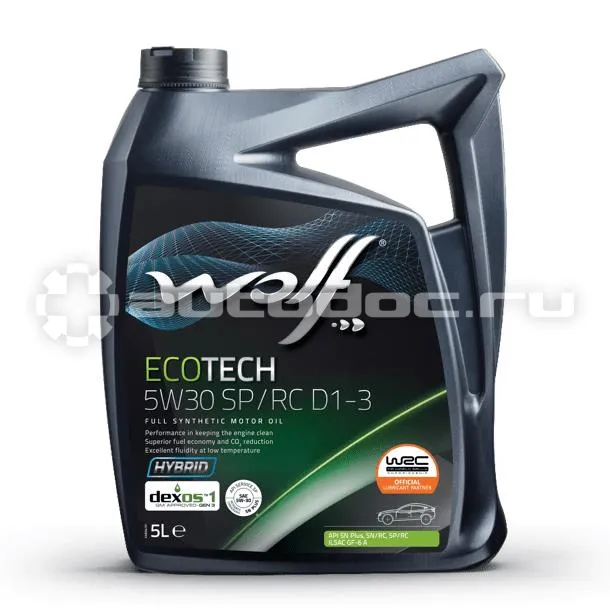 WOLF ECOTECH 5W30 SP | RC D1-3