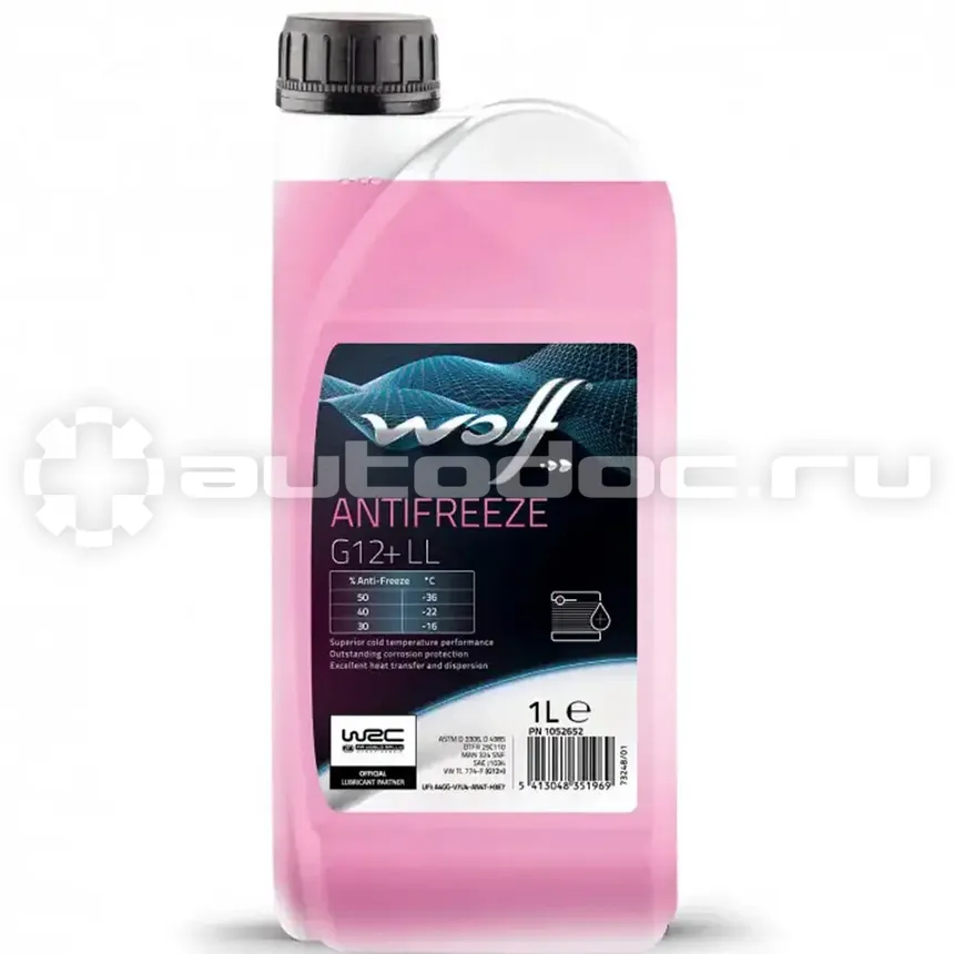 WOLF ANTIFREEZE G12+ LL