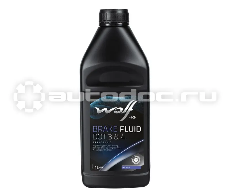 WOLF BRAKE FLUID DOT 3&4