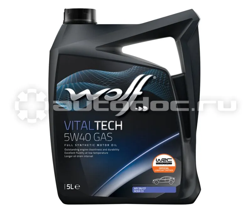 WOLF VITALTECH 5W-40 GAS