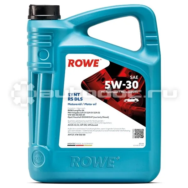 ROWE HIGHTEC SYNT RS DLS SAE 5W-30