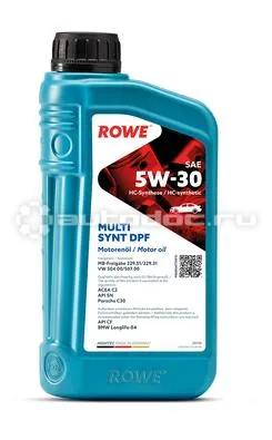 ROWE HIGHTEC MULTI SYNT DPF SAE 5W-30