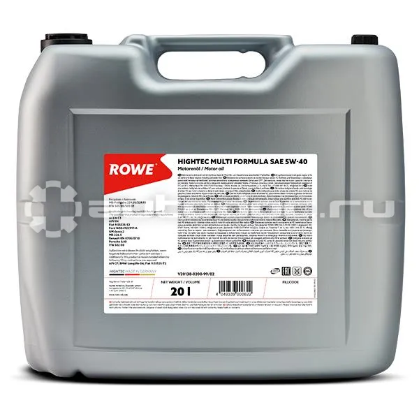 ROWE HIGHTEC MULTI FORMULA SAE 5W-40