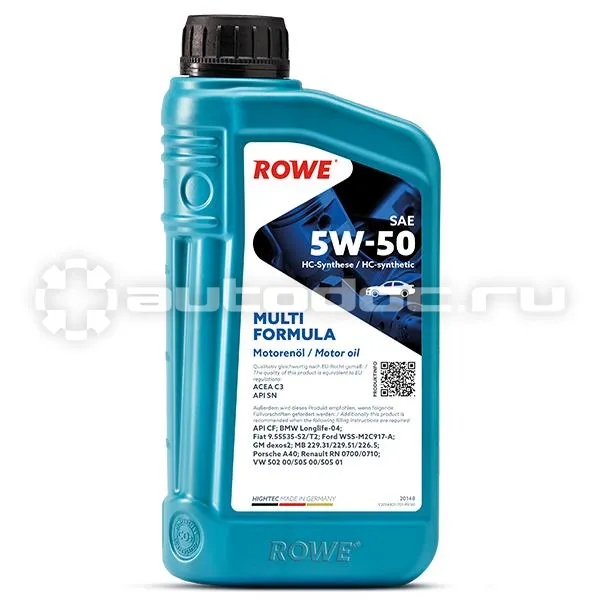 ROWE HIGHTEC MULTI FORMULA SAE 5W-50