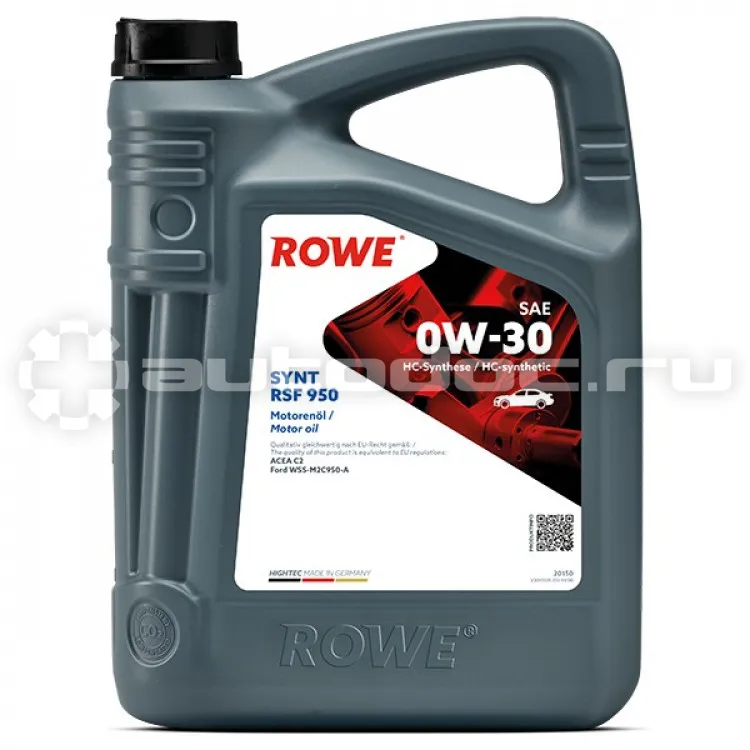 ROWE HIGHTEC SYNT RSF 950 SAE 0W-30