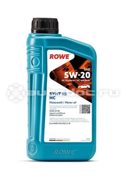 ROWE HIGHTEC SYNT RS HC SAE 5W-20 ACEA A1 | B1