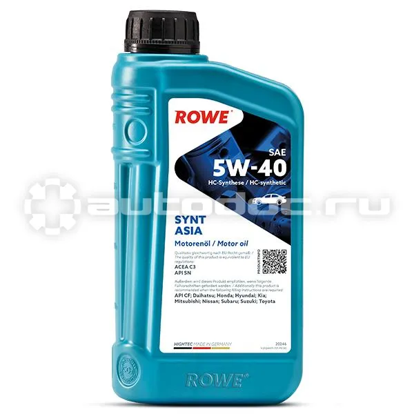 ROWE HIGHTEC SYNT ASIA SAE 5W-40