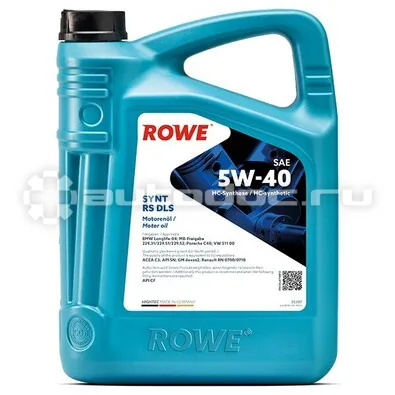 ROWE HIGHTEC SYNT RS DLS SAE 5W-40