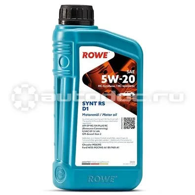 ROWE HIGHTEC SYNT RS D1 SAE 5W-20