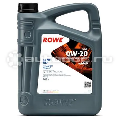 ROWE HIGHTEC SYNT RSJ SAE 0W-20