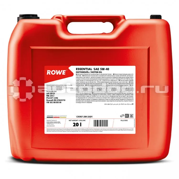 ROWE ESSENTIAL SAE 5W-40