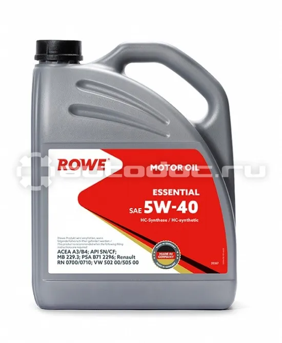 ROWE ESSENTIAL SAE 5W-40