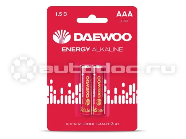 DAEWOO Батарейки AAA LR03 1,5V