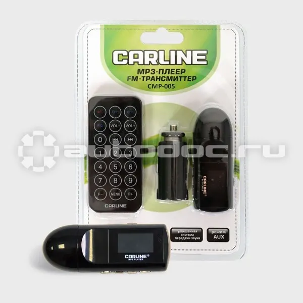 CARLINE MP3 плеер + FM трансмиттер CM-P005