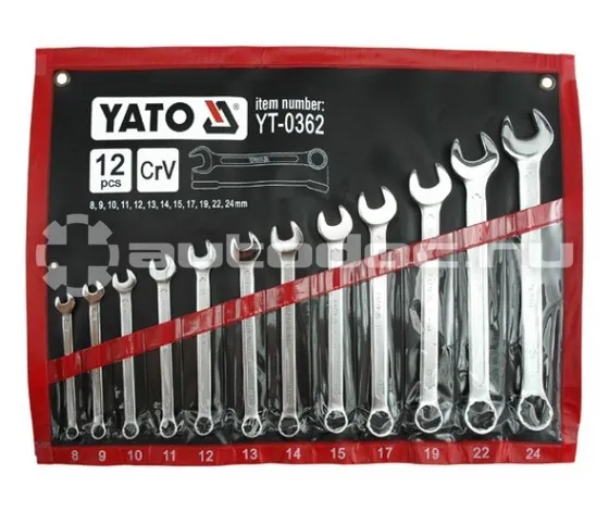 YATO YT-0362 Набор ключей комбинированных