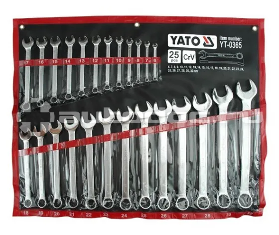 YATO YT-0365 Набор ключей комбинированных