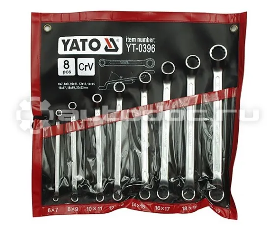 YATO YT-0396 Набор ключей накидных изогнутых