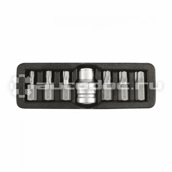 YATO Набор бит 1 | 2" 7 предметов Т25-Т55 TORX