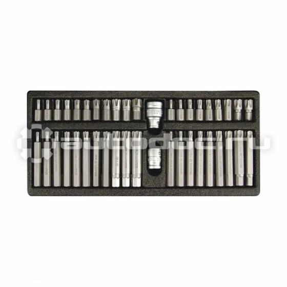 YATO Набор бит 1 | 2"-3 | 8" 42 предмета RIBE, TORX