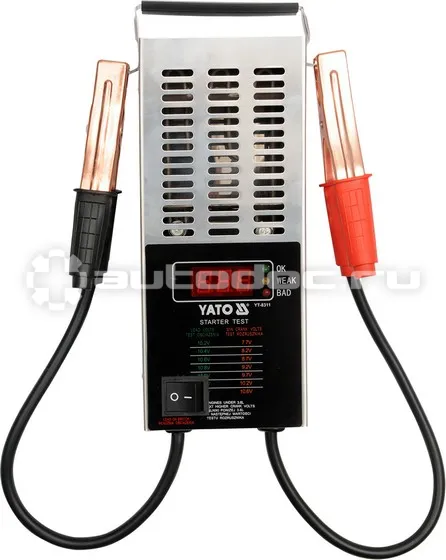 YATO YT8311 Тестер аккумуляторов цифровой