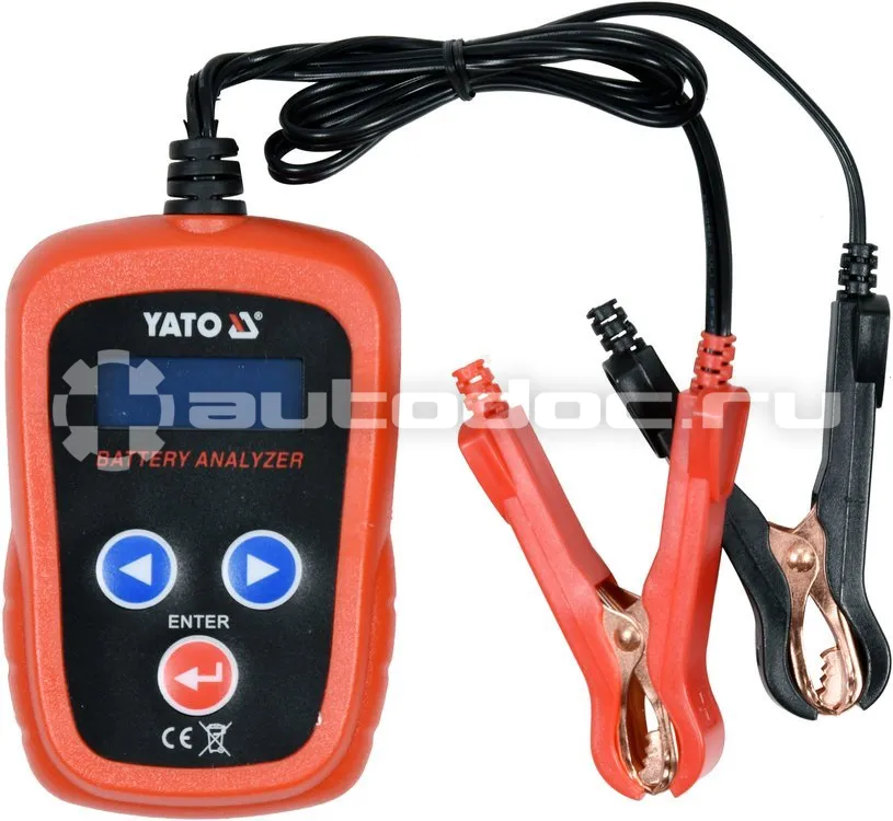 YATO YT83113 Тестер аккумуляторов цифровой