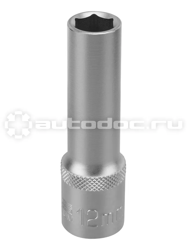 STELS Головка торцевая, 12 мм, шестигранная, CrV, под квадрат 1 | 2