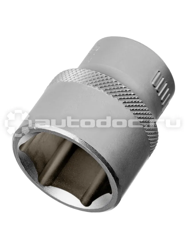 STELS Головка торцевая, 23 мм, шестигранная, CrV, под квадрат 1 | 2