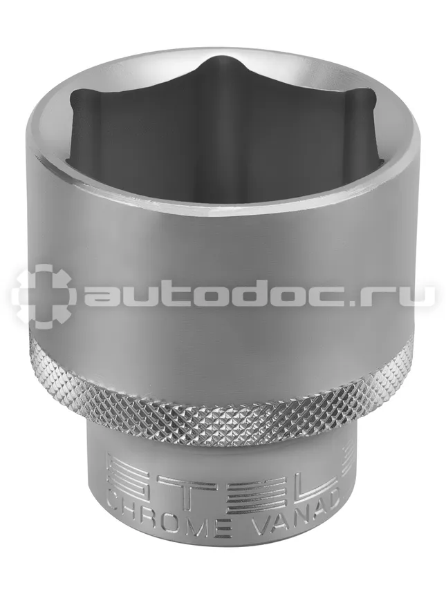 STELS Головка торцевая, 30 мм, шестигранная, CrV, под квадрат 1 | 2