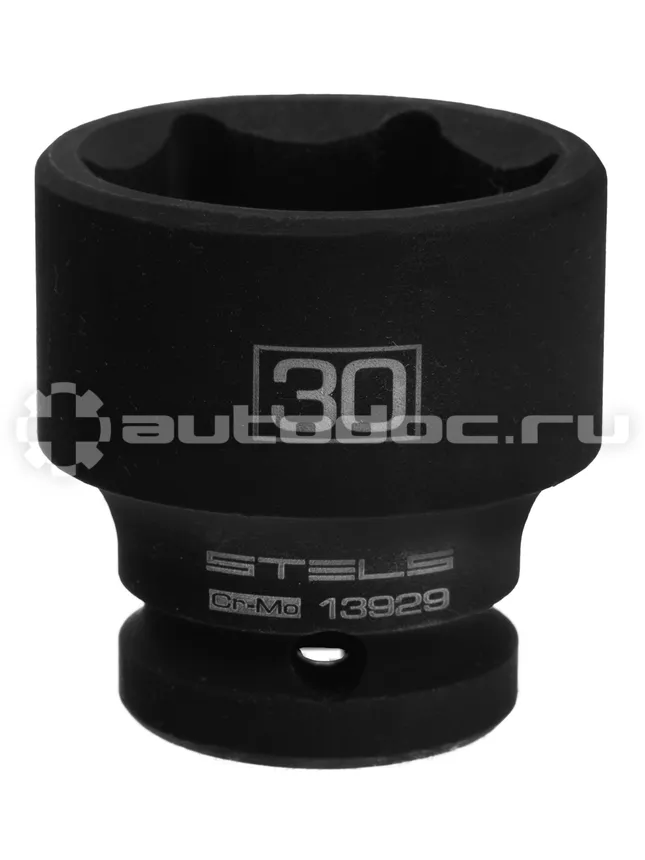 STELS Головка ударная шестигранная, 30 мм, 1 | 2, CrMo