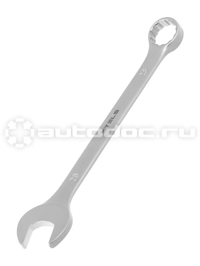 STELS Ключ комбинированный, 28 мм, CrV, матовый хром