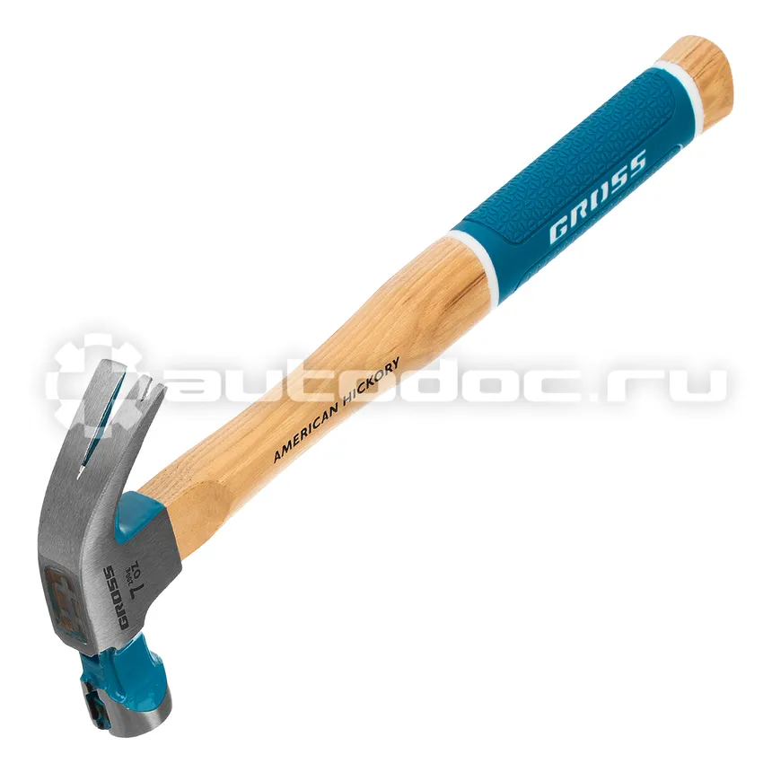 GROSS Молоток-гвоздодер AMERICAN HICKORY