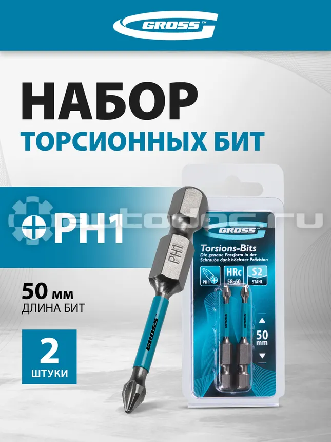 GROSS Набор бит торсионных