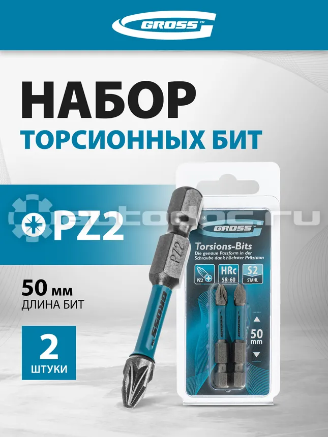 GROSS Набор бит торсионных