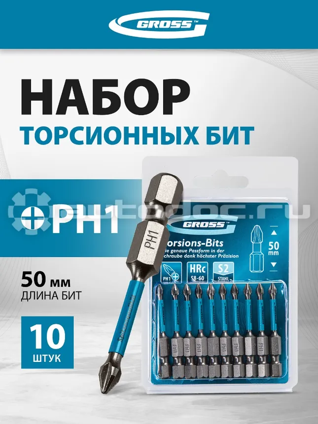 GROSS Набор бит торсионных