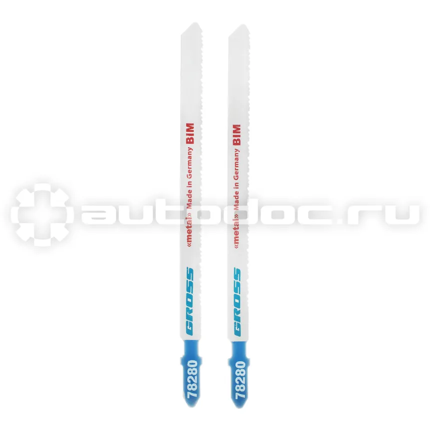 GROSS Полотна для электролобзика  по металлу, 2 шт, ( 3176 )