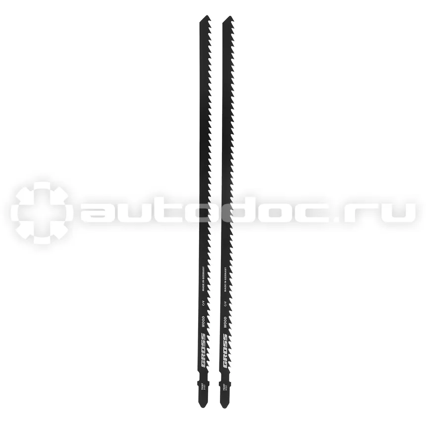 GROSS 78287 Полотна для электролобзика по дереву, 2 шт. ( 3157 )