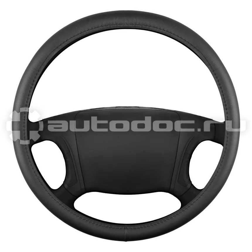 SKYWAY Оплетка натуральная кожа 4XL (48-50 см) Base Real-10 Черная