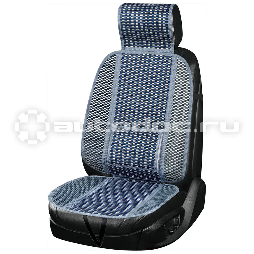 SKYWAY Накидка сиденья бамбук Summer-04 с поддержкой спины