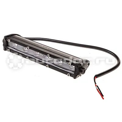 SKYWAY Фара светодиодная OFF ROAD 180*30*50мм прямоугольная 12V | 24V 18W 6000К 6 диодов Дальний свет