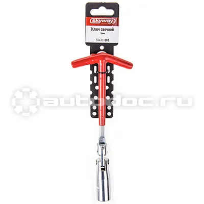 SKYWAY S04301003 Ключ свечной с карданом 16х250мм