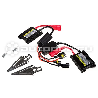 SKYWAY Лампы ксенон H27 12V 35W 6000K 2600LM комплект 2 шт + 2 блока розжига ближний свет