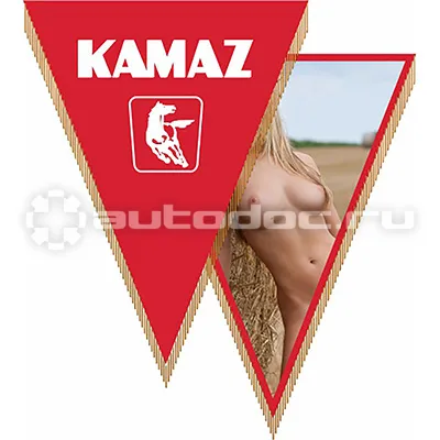 SKYWAY Вымпел треугольный KAMAZ