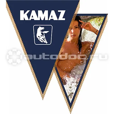 SKYWAY Вымпел треугольный KAMAZ