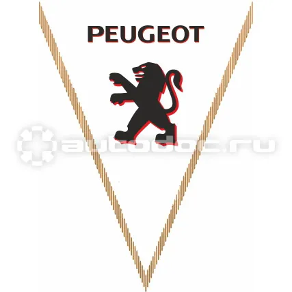 SKYWAY Вымпел треугольный PEUGEOT