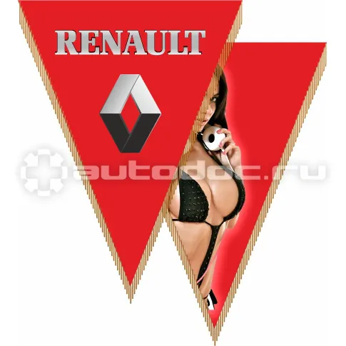 SKYWAY Вымпел треугольный RENAULT