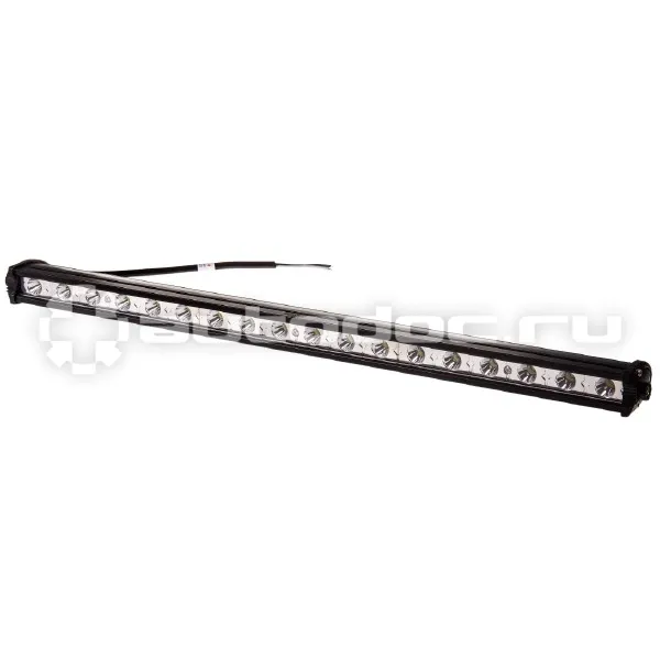 SKYWAY Фара светодиодная OFF ROAD 500*30*46мм прямоугольная 12V | 24V 54W 6000К 18 диодов Дальний свет