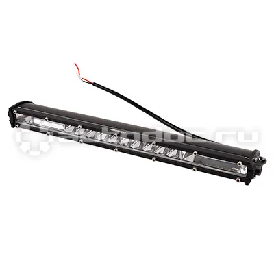 SKYWAY Фара светодиодная OFF ROAD 340*45мм прямоугольная 12V | 24V 90W 6000К 30 диодов COMBO свет