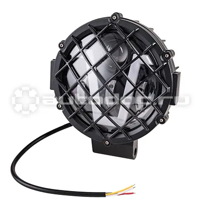 SKYWAY Фара светодиодная OFF ROAD 172*68мм круглая 12V | 30V 27W 6000К 14 диодов COMBO+ДХО